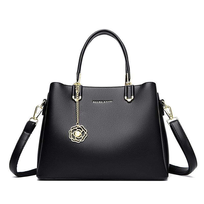 

Large-capacity Women s Single-shoulder Bag Trendy Tote Bag Casual Crossbody Handbag чорний