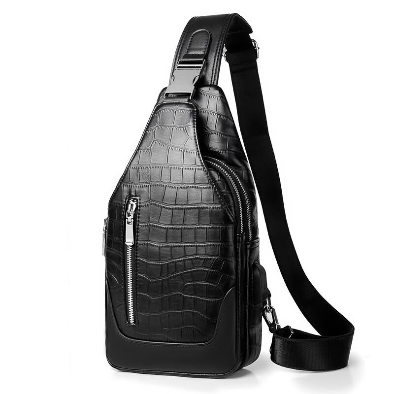 Bolso cruzado deportivo para pecho de hombre