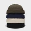 Unisex Solid Color Retro Cotton Melon Cap – Spring/Summer Street Trend