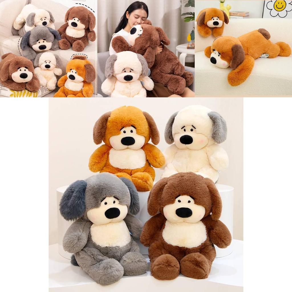 Adorable Qiset Du Du Plush Dog Toy Soft Cute Pug Pillow For Kids Birthday Gift