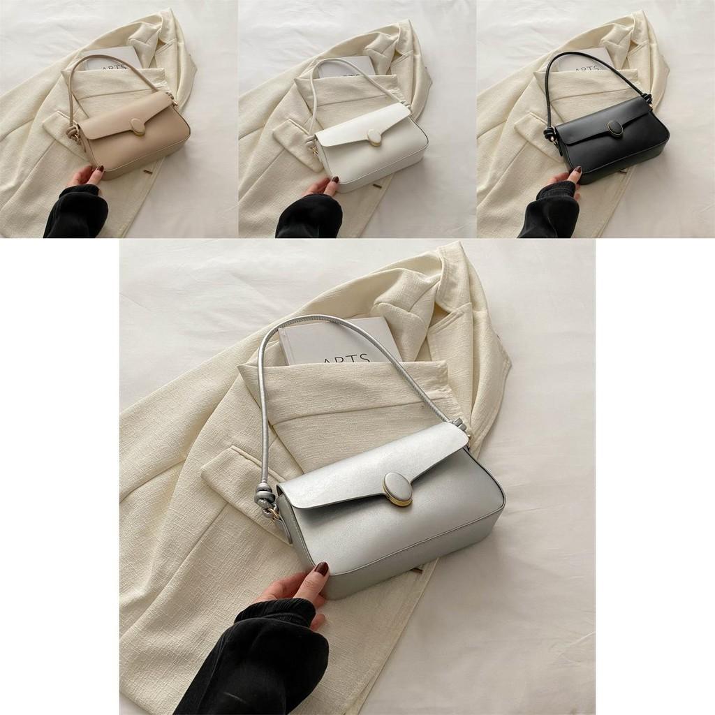 Stylish Korean Small Shoulder Bag For Women 2024 Trendy Chic Casual Crossbody