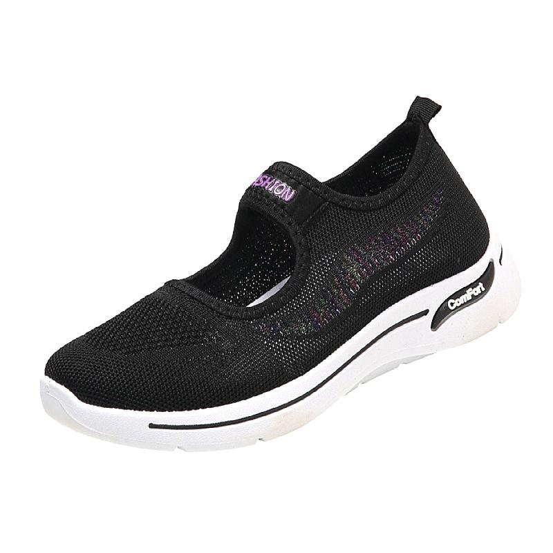 

Пекинские старые тканевые туфли женские летние новые спортивные сетчатые туфли универсальные туфли для ходьбы туфли для среднего и пожилого возраста 41