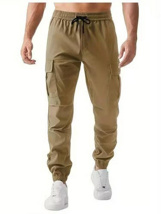 Pantalon de Sport Cargo d'Extérieur Multi-Poches pour Homme 2024 - Fitness & Course à Pied
