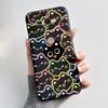 Cute Black Case Phone Case For Sony Xperia XZ2 Compact/SO-05K Protective Shockproof Soft Cover Lovely Fluffy White Bunny