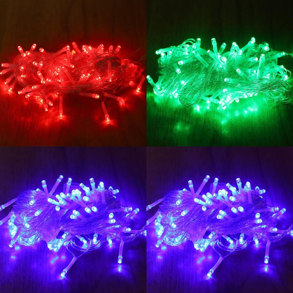 LED Lichterkette für festliche Innendekoration mit wasserdichtem Design und manuellem Schalter