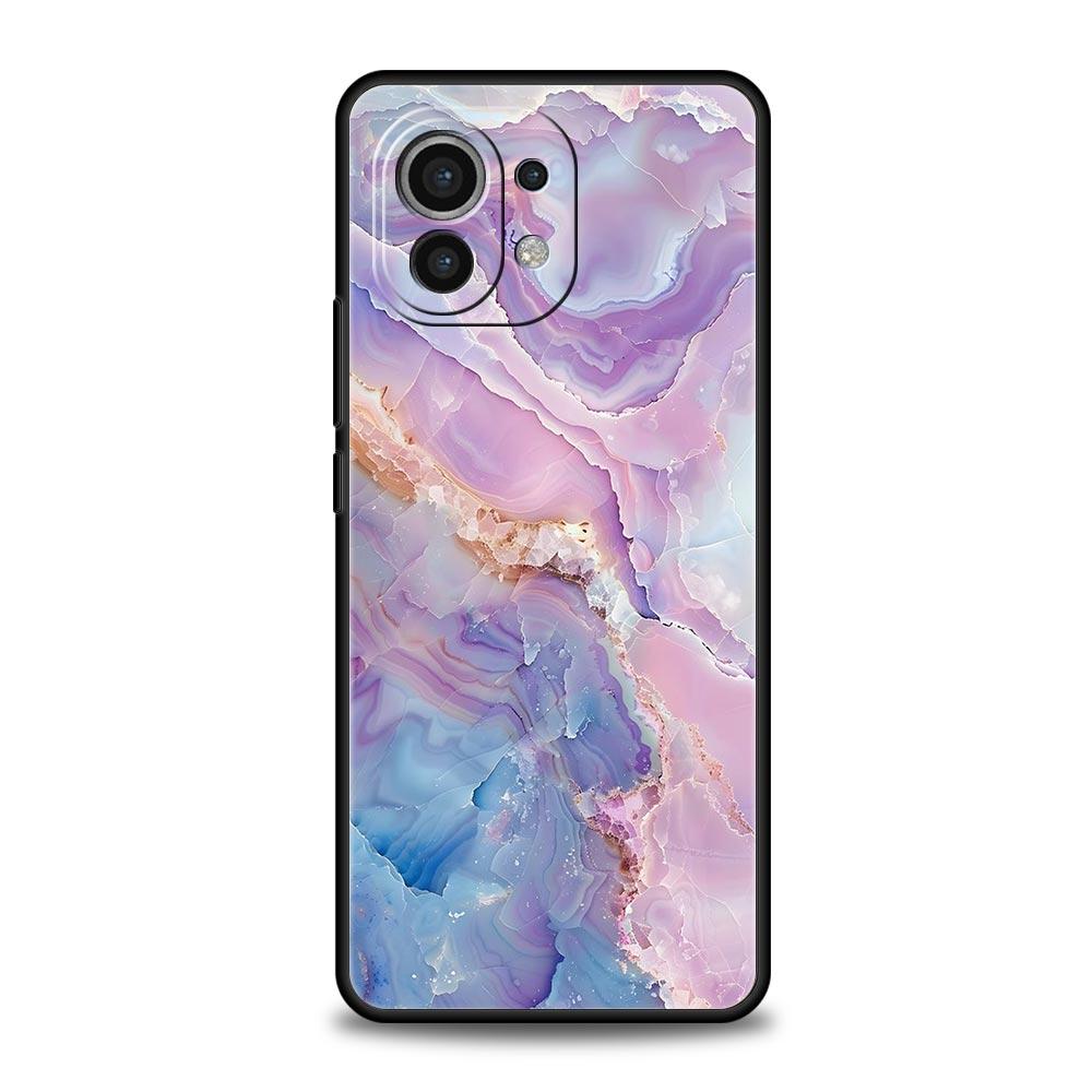 Phone Case For Xiaomi Mi 15 14 14T 13T 12T Pro 12 13 11 Lite 5G 11T X6 X5 Pro Soft TPU Cover Fashion Marble Pattern