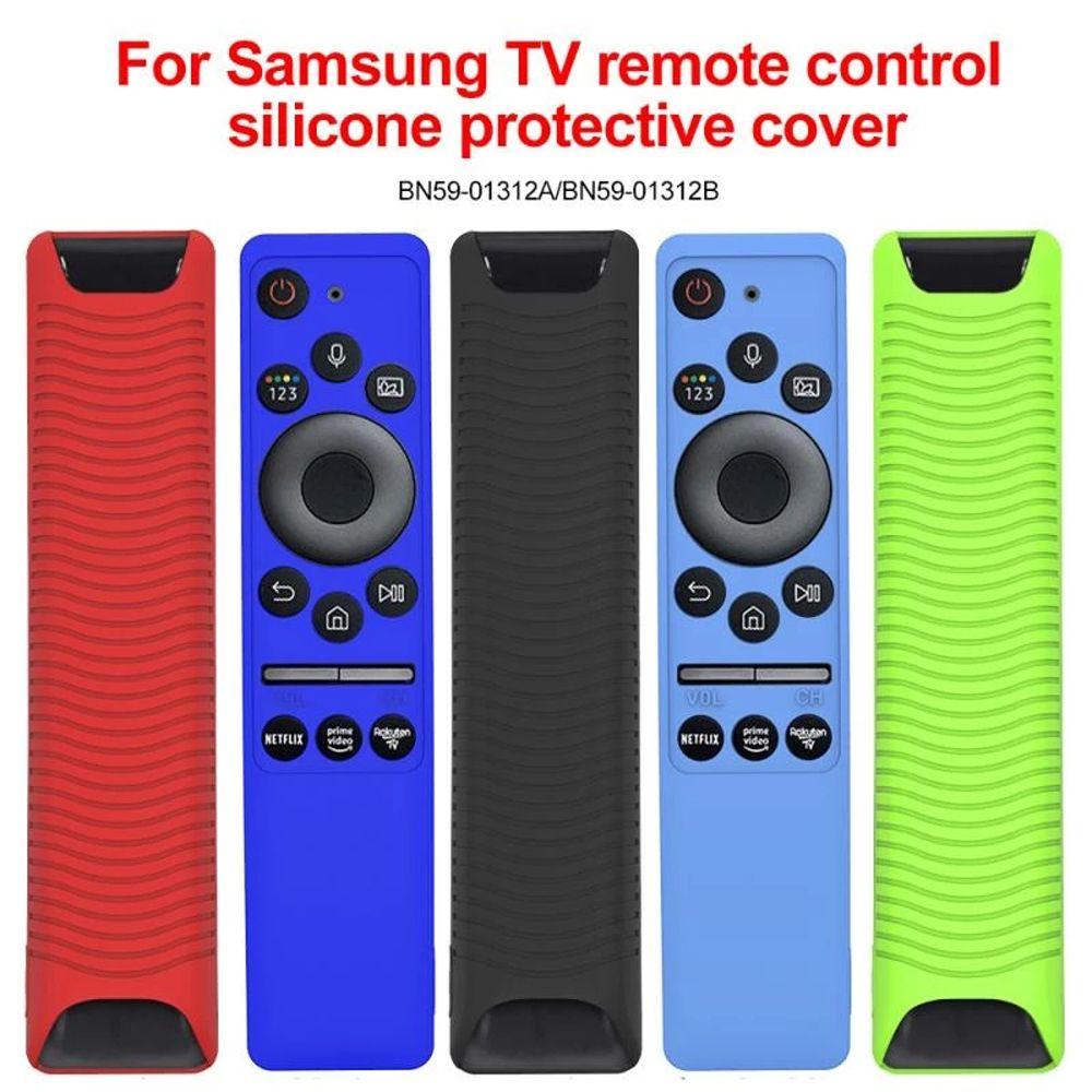 Case Anti-Fall Silicone Remote Control Cover Remote Shell Bag For Samsung BN59-01312A/01312B