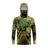 Long Sleeve Fishing Shirt Breathable Sun Protection Camo Wear Men