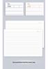 A3 Large Horizontal Line Paper Notebook - Single Line for Office, Student Mind Maps, Drafts