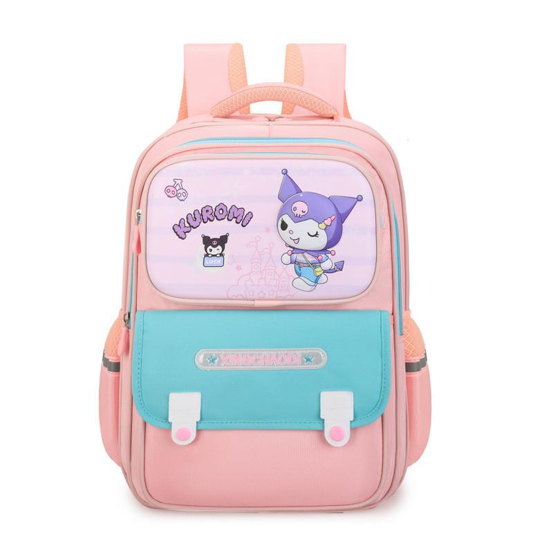 Adorable Patterned Cartoon School Bag For Kids Spine Protection And Large Capacity Suitable For Boys And Girls