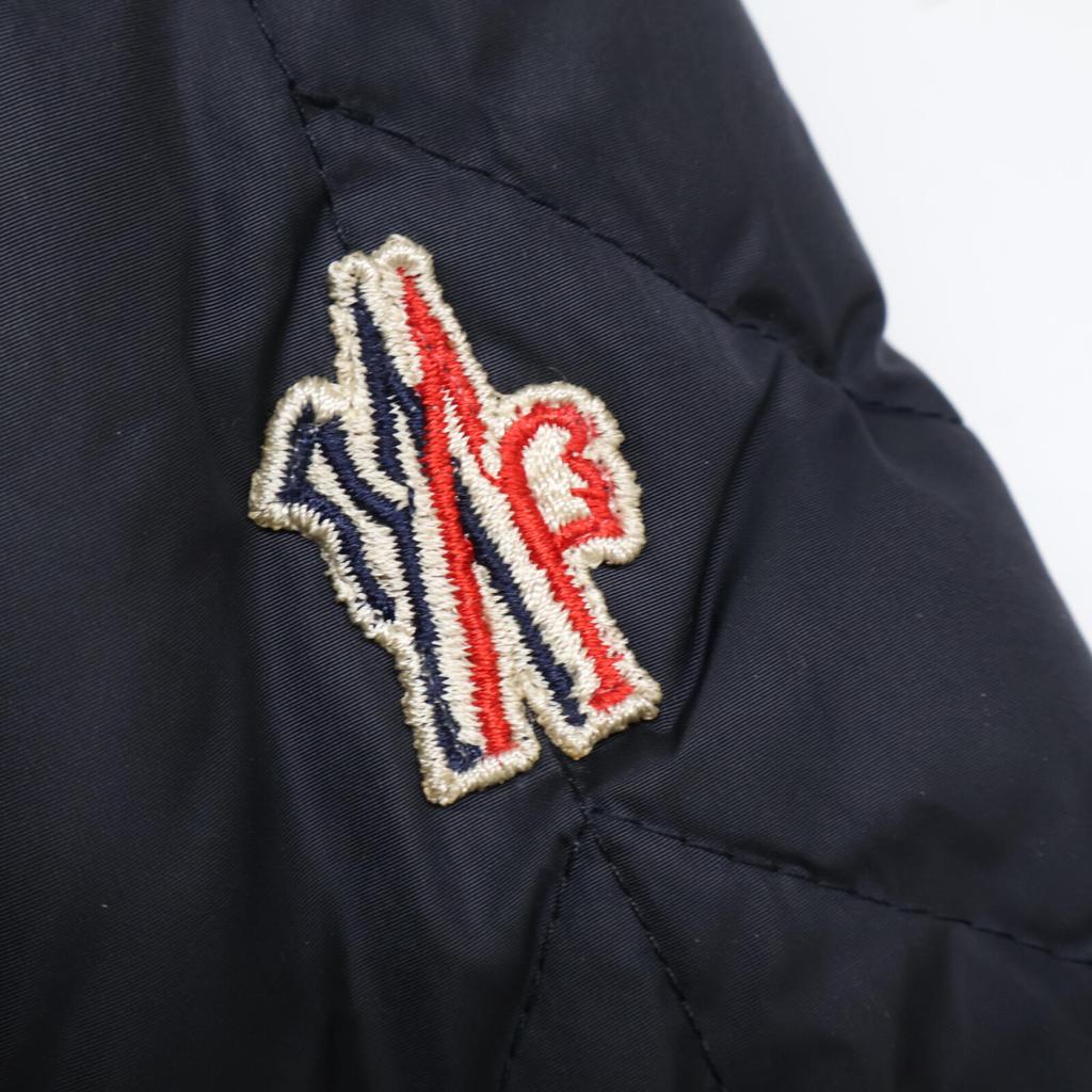 Moncler GRENOBLE CORBIER Hoodie Down Jacket 0 NavyUsed