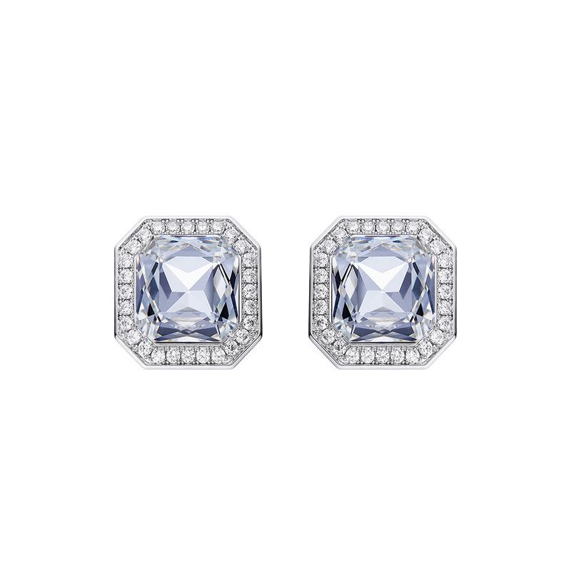 

Trendy Extra Large Square Rhinestone Stud Earrings - Exaggerated Design for a Luxurious, Sexy Look