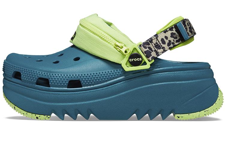 Crocs Hiker Xscape Animal Print Clog  Teal Green  208605-9DB 43-44