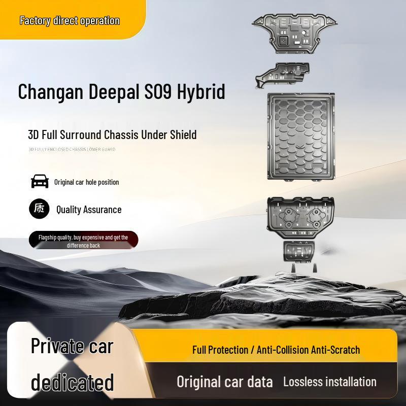 

Deep Blue S09 Hybrid Five-Piece Chassis Guard Set: Original Fit, Wear-Resistant, Impact-Resistant SL03 Hybrid 135/140km