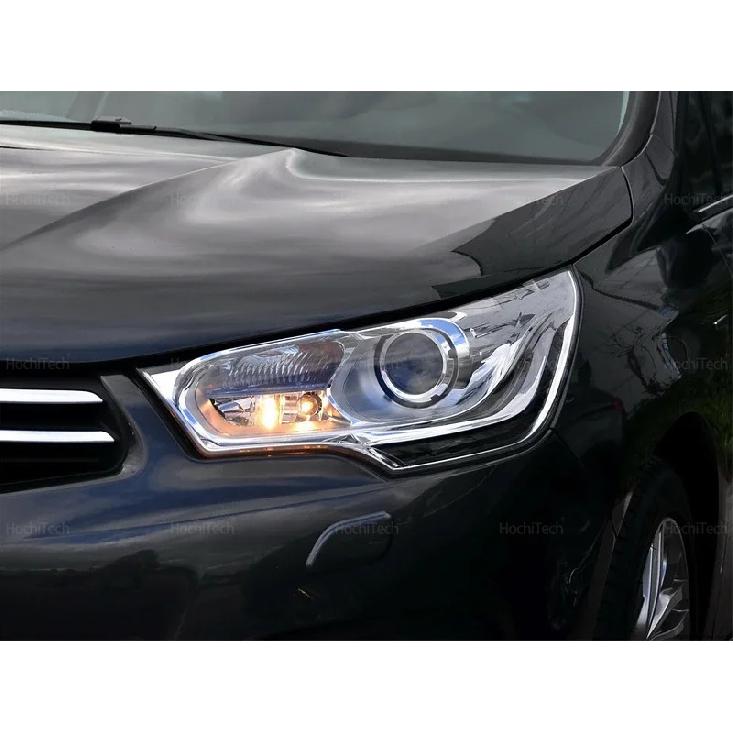 For Citroen C4 B7 C4L B73 Pre-facelift 2011-2015 Car Front Headlight Cover Lens Glass Shell Headlamp Light Transparent Lampshade