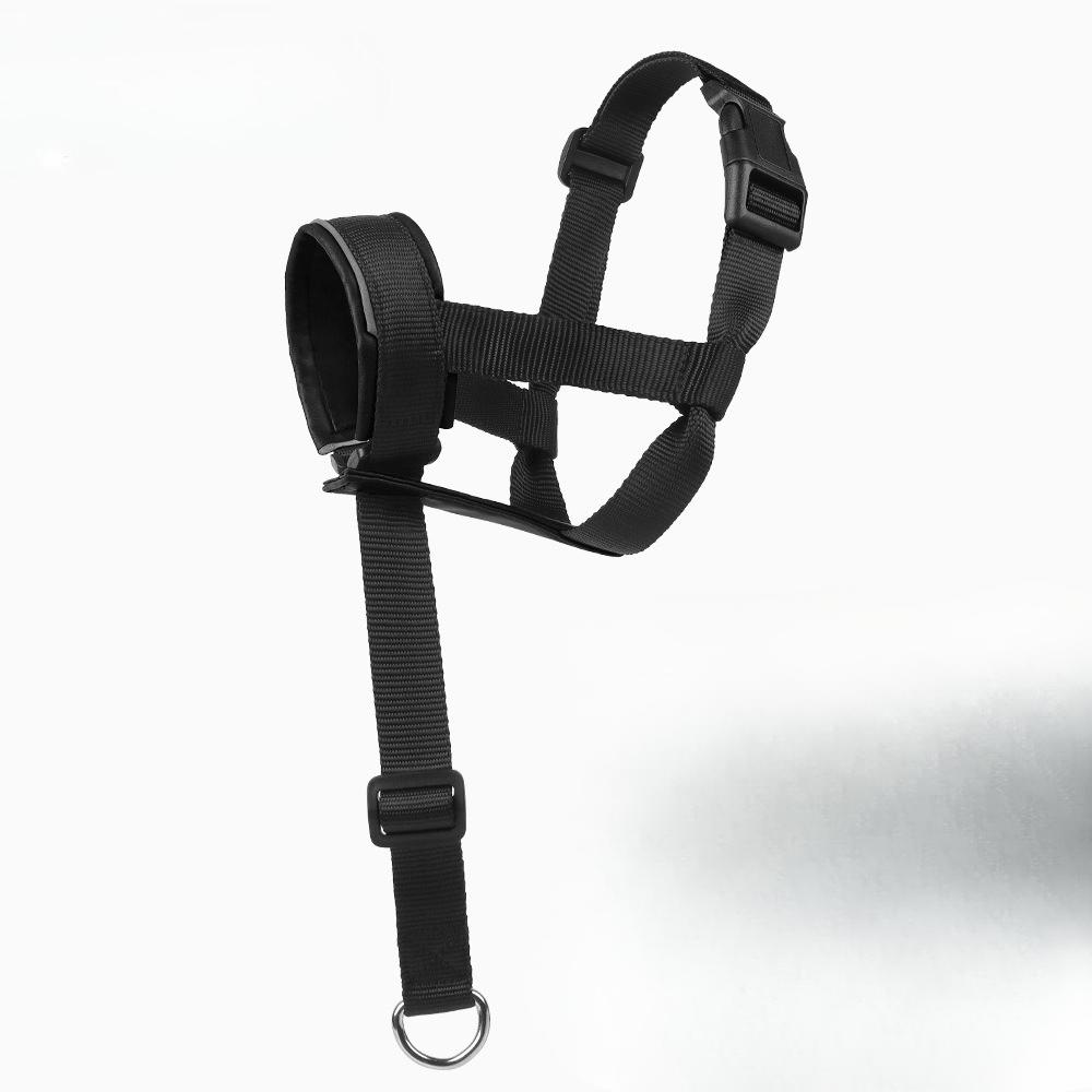 

Новый намордник для собак, против укусов и лая, тактический намордник для выгула собак, маска для собак среднего и крупного размера M чёрный