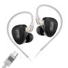 GK STREAK Earphones New-Generation Upgraded Dynamic Driver Unit + Microplate Tweeter Unit Metal Headphone