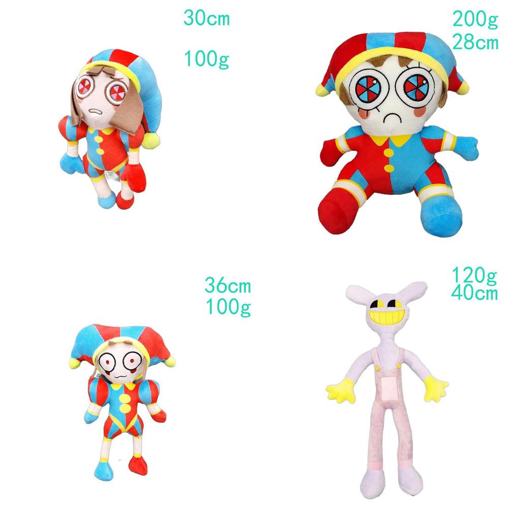 Der Erstaunliche Digitale Zirkus Plüschtier Entzücker Hase Stofftier Clown Anpassbares Design