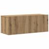 TV Wall Cabinets 4 pcs Artisan Oak Wood Based Material