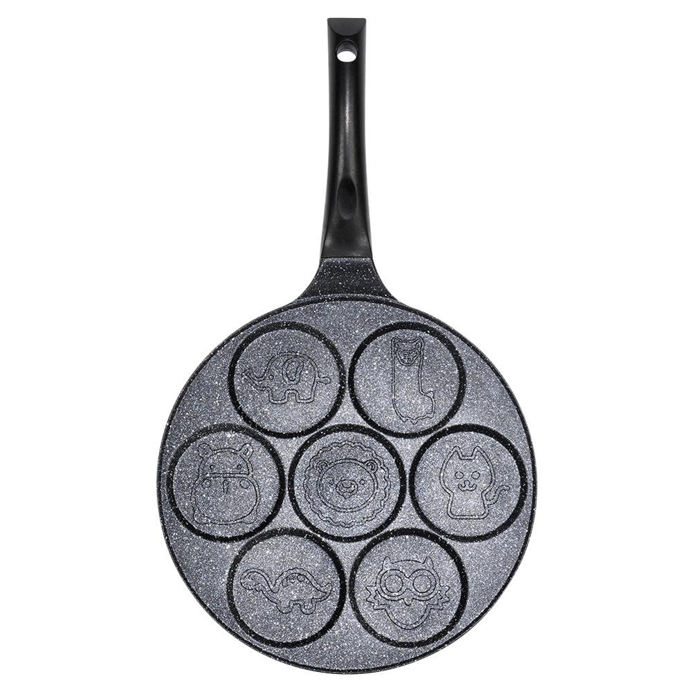 Granit Yumurta Tava 7 Delikli Temel Seri 26 Cm