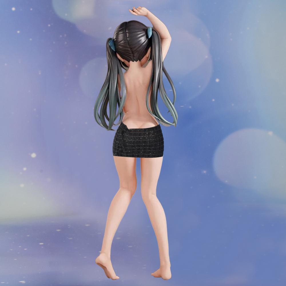 Aixlan Waifu Figure Chuno Hayashi 19cm Loli Sexy Girl Girl POLYVINYL CHLORIDE Action Figure Flat Paint Amine Adult Figures 18+ Uncensored