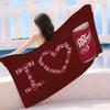 D-Dr P-Poivrons Anime Serviette de Plage Douce Absorbante Gant de Toilette Cadeaux pour Enfants Voyage Camping Salle de Sport