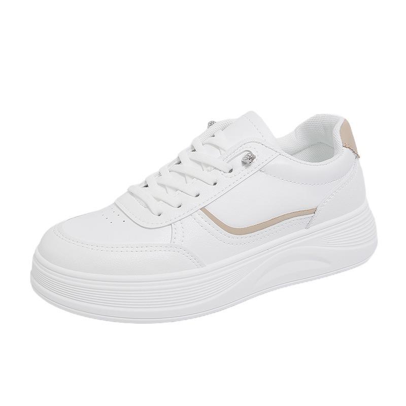 Autumn New Breathable Little White Shoes Female Students Platform Versatile Casual Sports Board Shoes