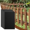 Fence Post Protector Waterproof Wood Pole Wrap 42.5x26.5cm/16.73x10.43 Inch Self-adhesive Protection Cover Outdoor Protective