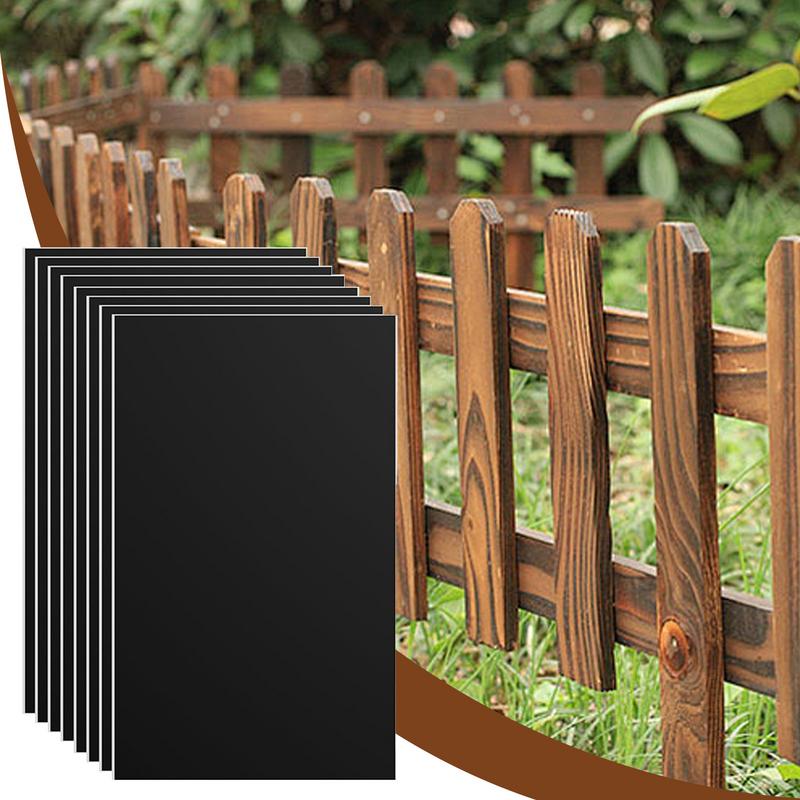 Fence Post Protector Waterproof Wood Pole Wrap 42.5x26.5cm/16.73x10.43 Inch Self-adhesive Protection Cover Outdoor Protective