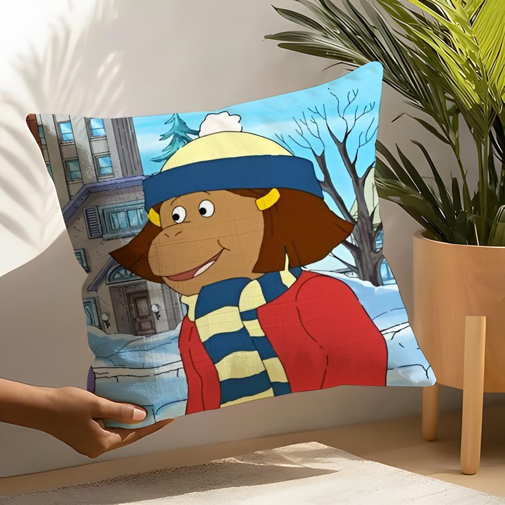Arthur Pillow Case Linen Cushion Covers For Decorative Sofa Home Pillows Case Car Chair Pillows Cases