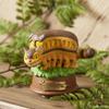 Sekiguchi Studio Ghibli My Neighbor Totoro Porcelain Music Box Cat Bus on a Tree 403554 One Size