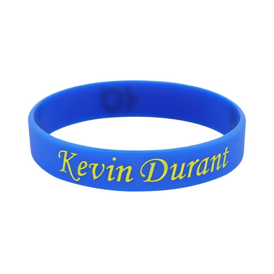 Douyin Popular NBA Star Signature Luminous Silicone Sports Bracelet/Wristband