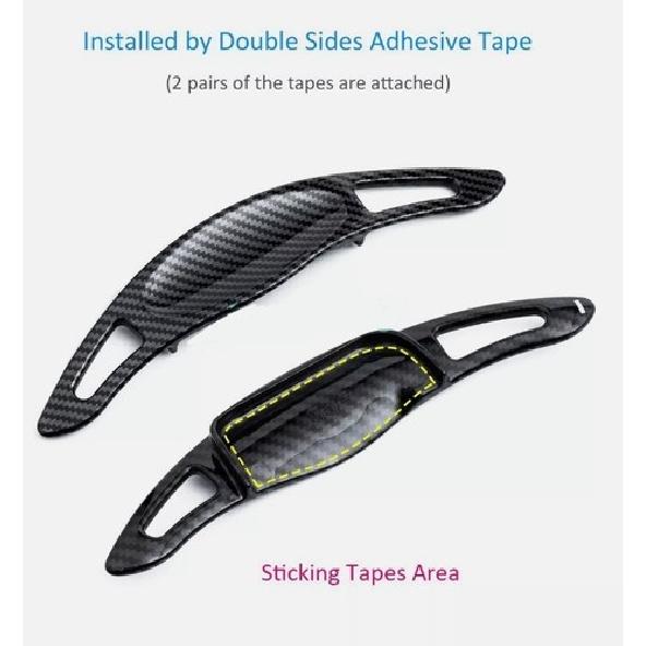 Steering Wheel Paddle Shifter Extend For Toyota Camry Crown Corolla Carbon Fiber