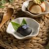 Lotus-shaped Ceramic Dipping Dish Retro Sauce Dish Multi-functional Mini Fruits Bowl  Party