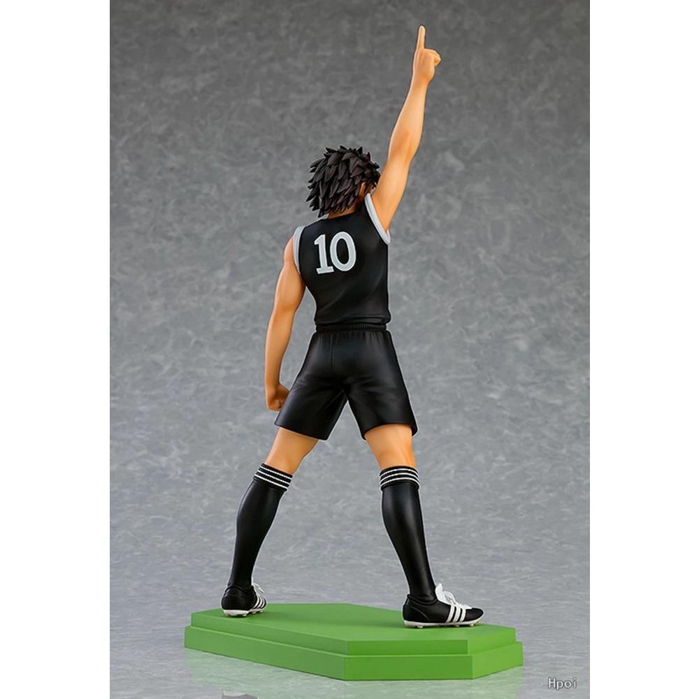 23CM Anime Captain Tsubasa Hyuuga Kojirou Figure Stand Poem Model Toys Dolls Aciton Figure Collection Desktop Ornament PVC