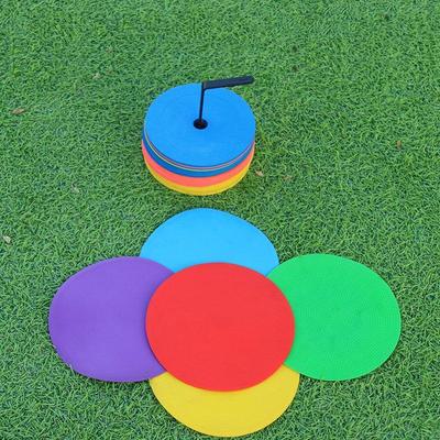 Sports Training Flat Marker Discs (6-Pack)