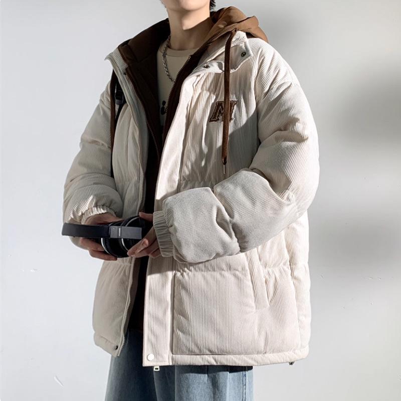 Men's Thickened Corduroy Two-Piece Sports Jacket - Winter Warm, Trendy Workwear