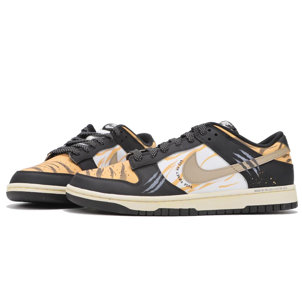 Nike Dunk Abrasion Resistant Abrasion Resistant Low top Skateboard Shoes Unisex HF5441-100(Teamfour-)