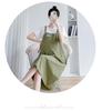 2023 Fashionable Loose Cotton Maternity Spliced Overalls Dress