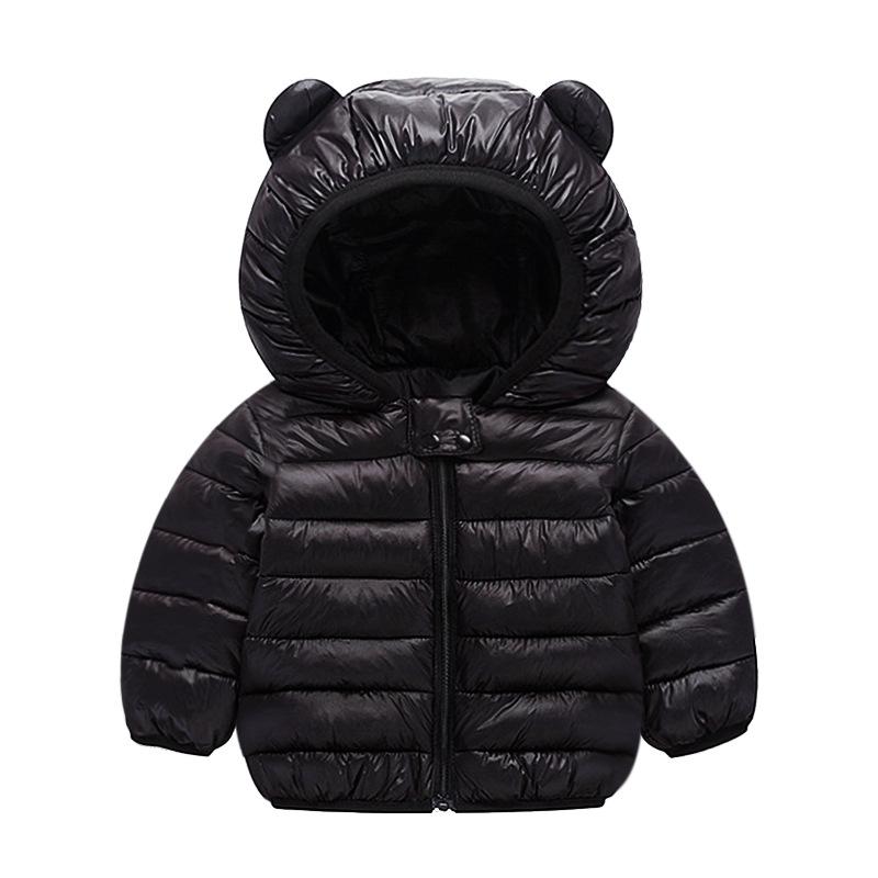 Children's Cotton Outerwear: Baby Boys & Girls Autumn Winter Warm Jackets & Tops