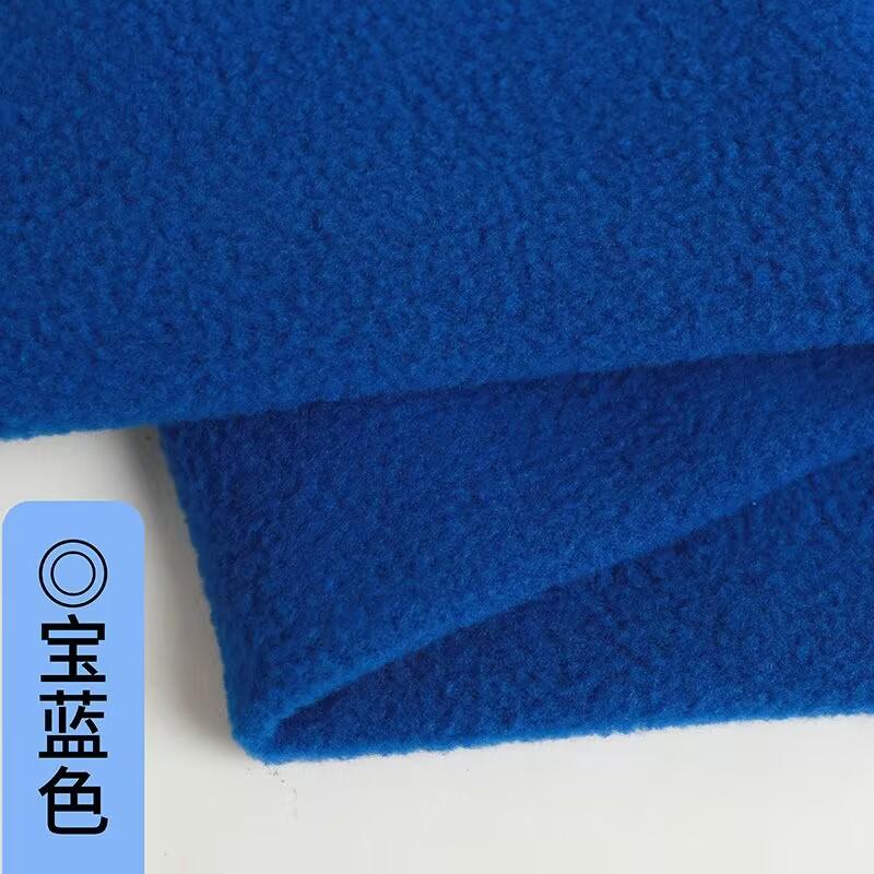 Polarfleece Tykt Stoff Kort Plysj Korallfleece Dukkestoff DIY Håndlaget Søm Høst Vinter Kåpe Klær Sjal Fôrstoff