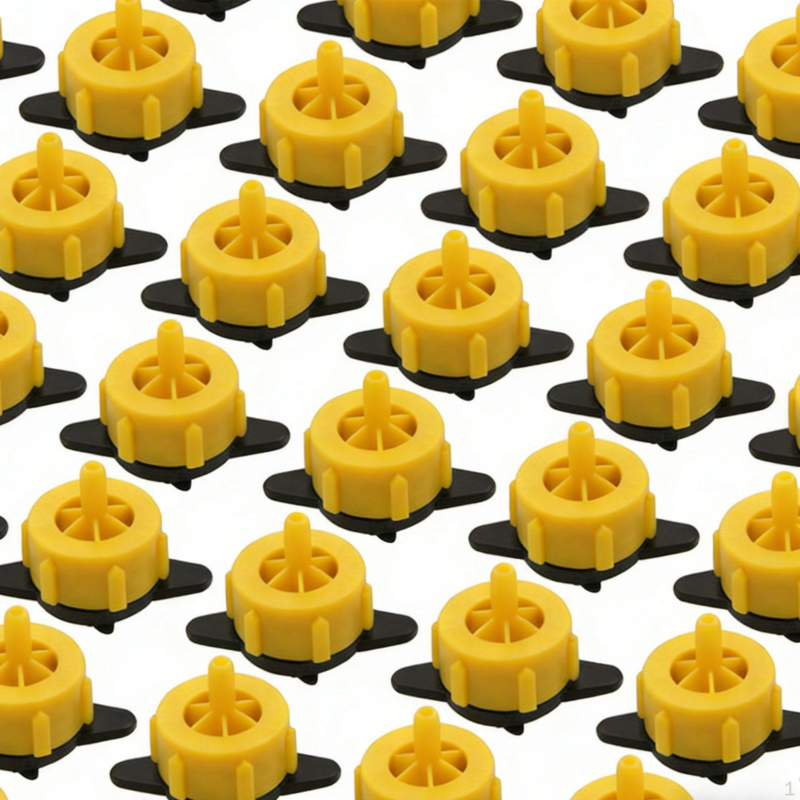 

50x Micro Drip Irrigation System Garden Watering Dripper Pressure Compensating Drippers