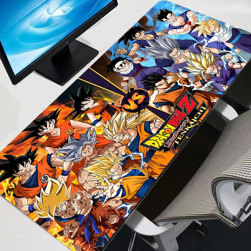 

Dragon Ball Z Mouse Pad Gamer PC Computer Large XXL Desk mat Keyboard Anime Gaming Accessories Mousepad DBZ Anime Carpet 30x60x0.2cm