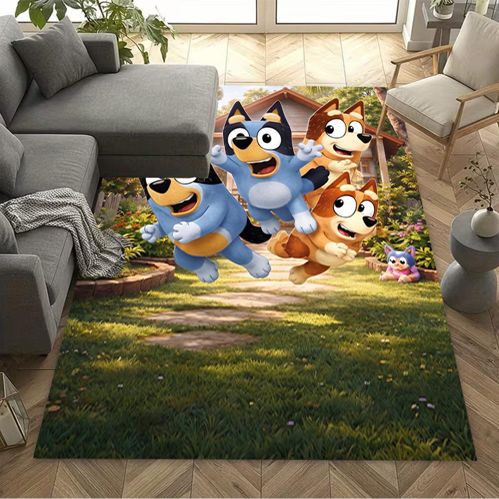 Halloween Friends Parade Floor Mat Suitable for Study room Dormitory Foyer Decorate room Antislip Carpet Office home decor Best for Christmas