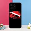 Diver Down Diving Flag Case For Samsung Galaxy S26 S23 Ultra S20 S21 S22 S24 S25 Plus S10 S25 FE Back Cover Shell