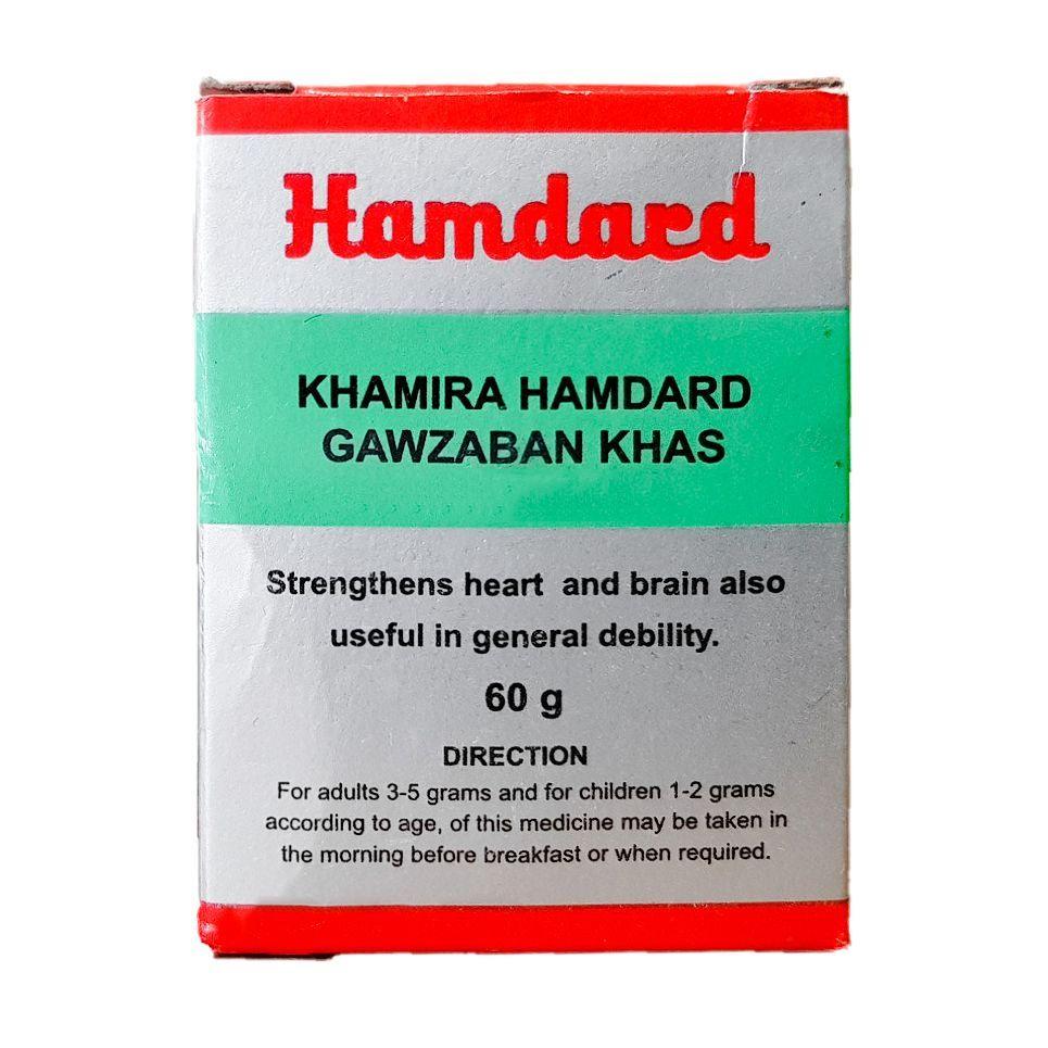 

Кхаміра Хамдард Гавзабан Кхас (60 г), Khamira Hamdard Gawzaban Khas, Hamdard