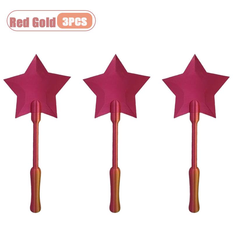 3D Printed Magic Wand Credit Card Holder with Tap Payment Portable Lightweight Funny Star Wand Style Card Stand Novelty Gift