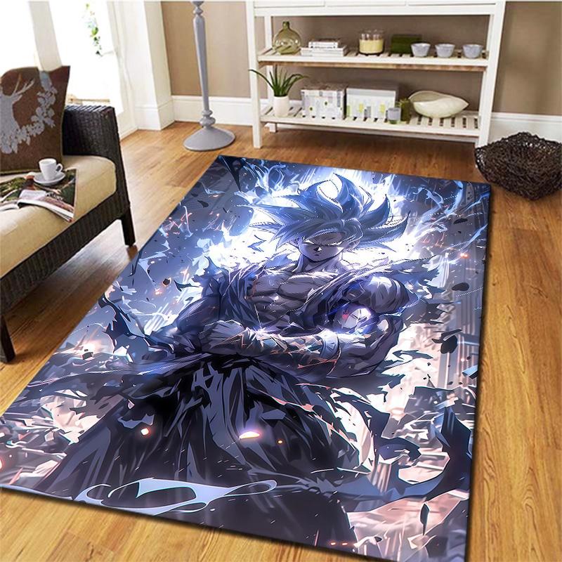 Son Goku Carpet Rug For Living Room Bedroom Home Sofa Decoration,kids Play Nonslip Floor Mat