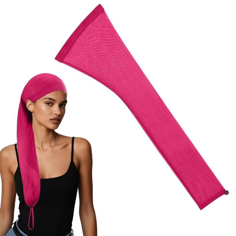 Hair Weave Sleeve For Locs Soft Strechy Hair Wraps Breathable Dreadlock Hair Cap Extra Long Tube For Haircare Top Sleep Wig Cap