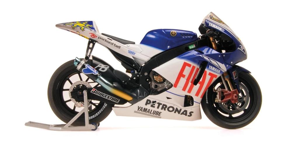 Minichamps Scale Yamaha Valentino Rossi 2009 MotoGP World Champion 1/12 YZR-M1 #46